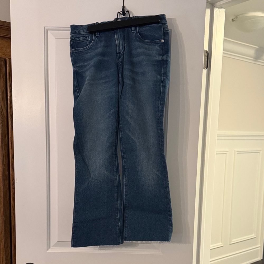 Frame Denim Dark Blue Flare Jeans